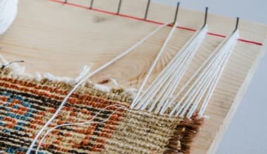 Carpet Border Stitching