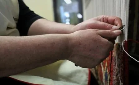 Hand Stitching Carpet