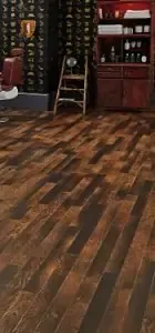 Wooden flooring with a rich