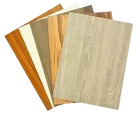selection of patterned decorative laminate sheet